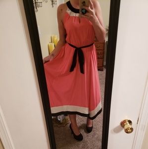 NY&C coral dress